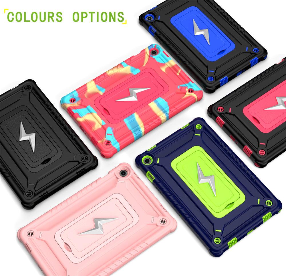 Armor Kickstand Case For Samsung Galaxy Tab A9 Plus 11 inch SM-X210N/X216B 2025 Heavy Duty Rugged Tablet Cover With Strap