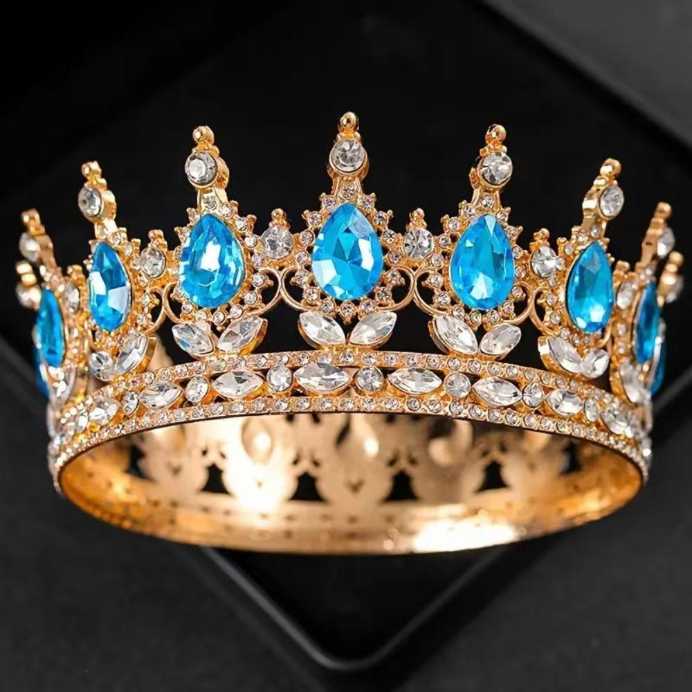 Strass Brautkronen Kuchen Dekorationen Königin Prinzessin Tiara Haar Accessoires