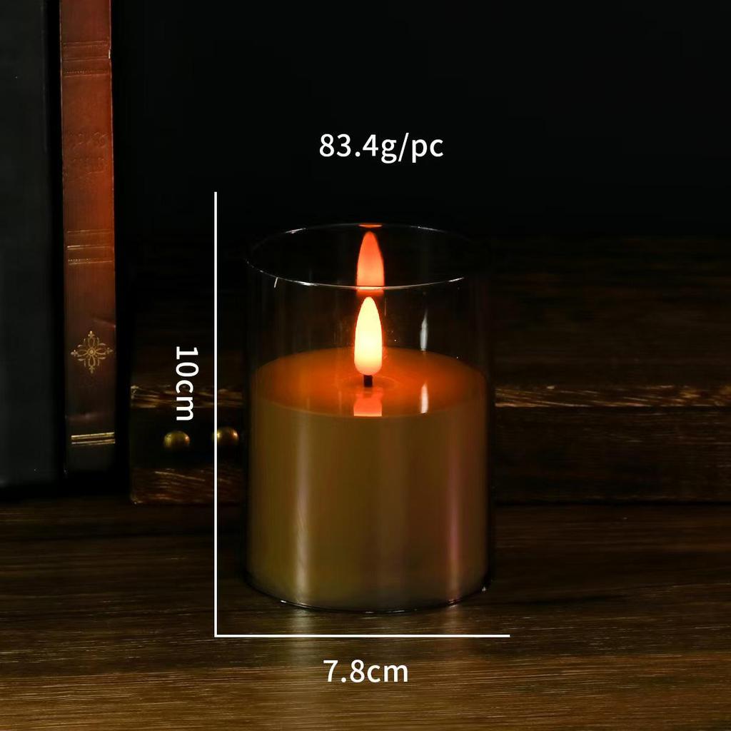 Acrylic LED Candle Light - Creative Wedding Atmosphere Decorations & Photo Props