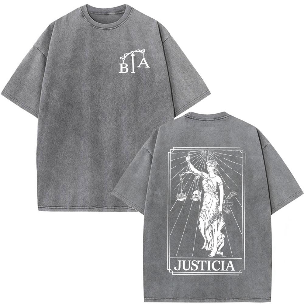 Washed Vintage Forward Observations Group Be Seeing You Print Tshirt Skeleton Graphic Tshirts Men Fashion Oversized T Shirts