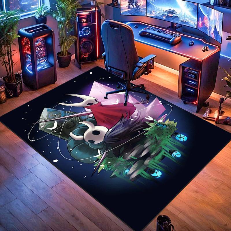 Light Darkness Clash Carpet Floor Mats Living Room and Bedroom Mats Art Bathroom Mat Office Chair Cushion