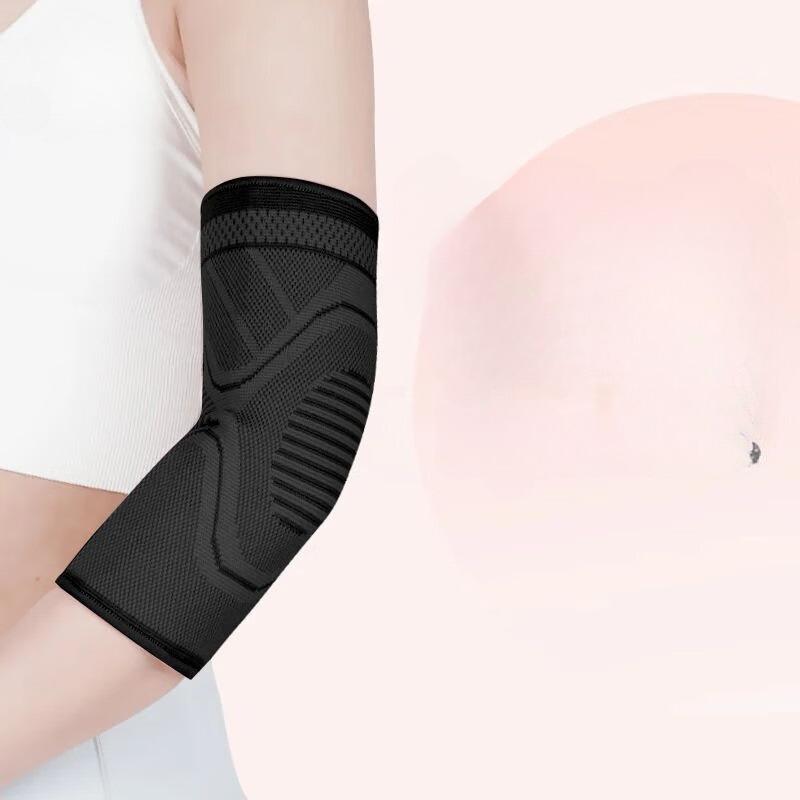 High Elastic Breathable Elbow Support Sleeve, Tennis Badminton Basketball Fitness Warm Arm Joint Protector