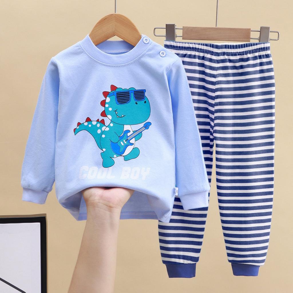 Children's Underwear Set Made of Pure Cotton for Boys' Autumn Wear, Women's Clothing for Autumn Wear, Autumn Pants for Home Wear, Children's Clothing