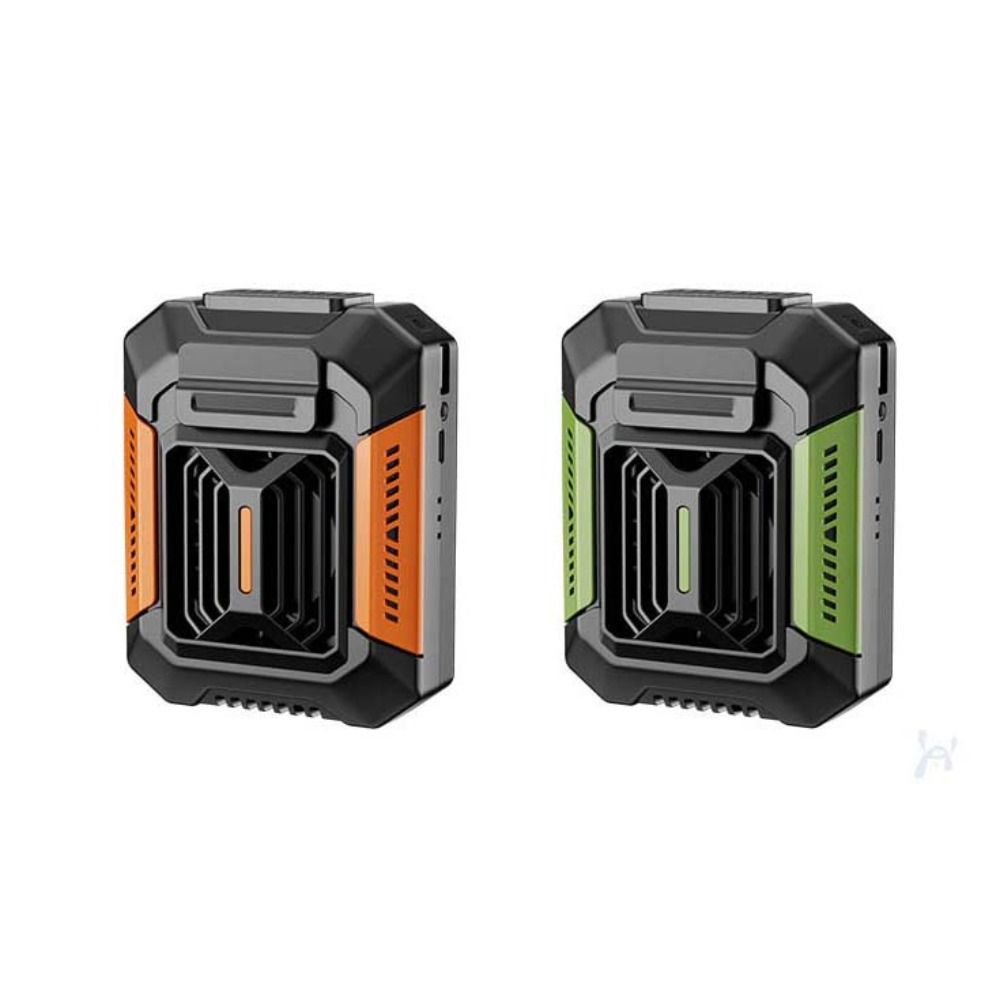 Hanging Waist-mounted Fan USB Rechargeable Waist Fan Portable Cooling Fan  Outdoor Camping