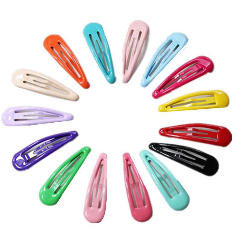 Cute Candy Color Hair Clips for Little Girls - Small BB Clips for Bangs & Flyaways