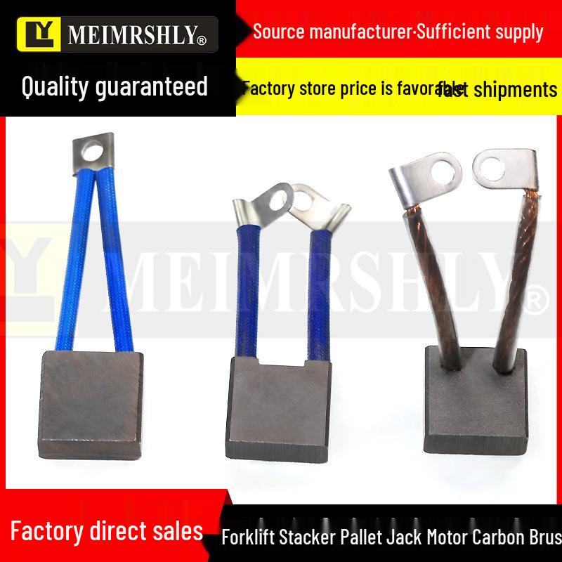 Forklift DC Motor Carbon Brush for Steering Electric Vehicle - Sizes: 6X16, 8X20, 10X20, 12.5