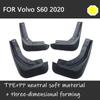Mudguards For New Volvo s60 Fenders Mudguard Splash VOLVO S60 Mudflaps Guard Fender Mud flap Car accessories Front Rear 4 pcs