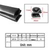 Customizable EPDM U-Shaped Rubber Sealing Strip for Electrical Cabinets and Car Doors