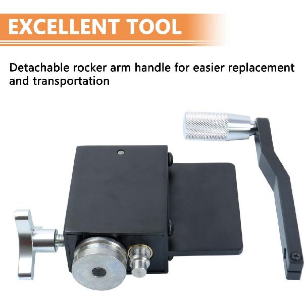 Tube Pipe Bead Roller Tool Fits Clamps 5/8" DIY Tool and Larger Tubing Machine, Beads Tubing Up To 0.05” Wall Thickness Bead Rollers