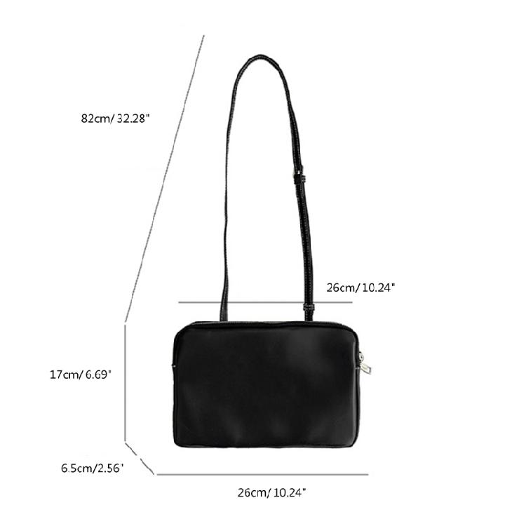 PU Leather Crossbody Bag Functional and Easy to Pair with Different Clothing