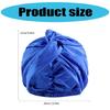Silk Feel Nighttime Hair Protector Hair Bonnet Twisted Design Elegant Double Layer Sleep Cap Moisture Wicking Bonnet