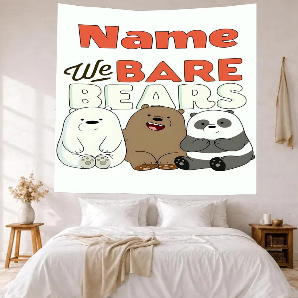 Warner Bros Works Custom Your Name Wall Decor Tapestry Art For Pet Memorial Birthdaywedding Party Backdrop Family Gift
