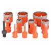 Hole Saw Kit 68 50 45 35 28 25 20 12 10 8 6mm M14 Diamond Hole Opener with Hex Shank for Ceramic Til