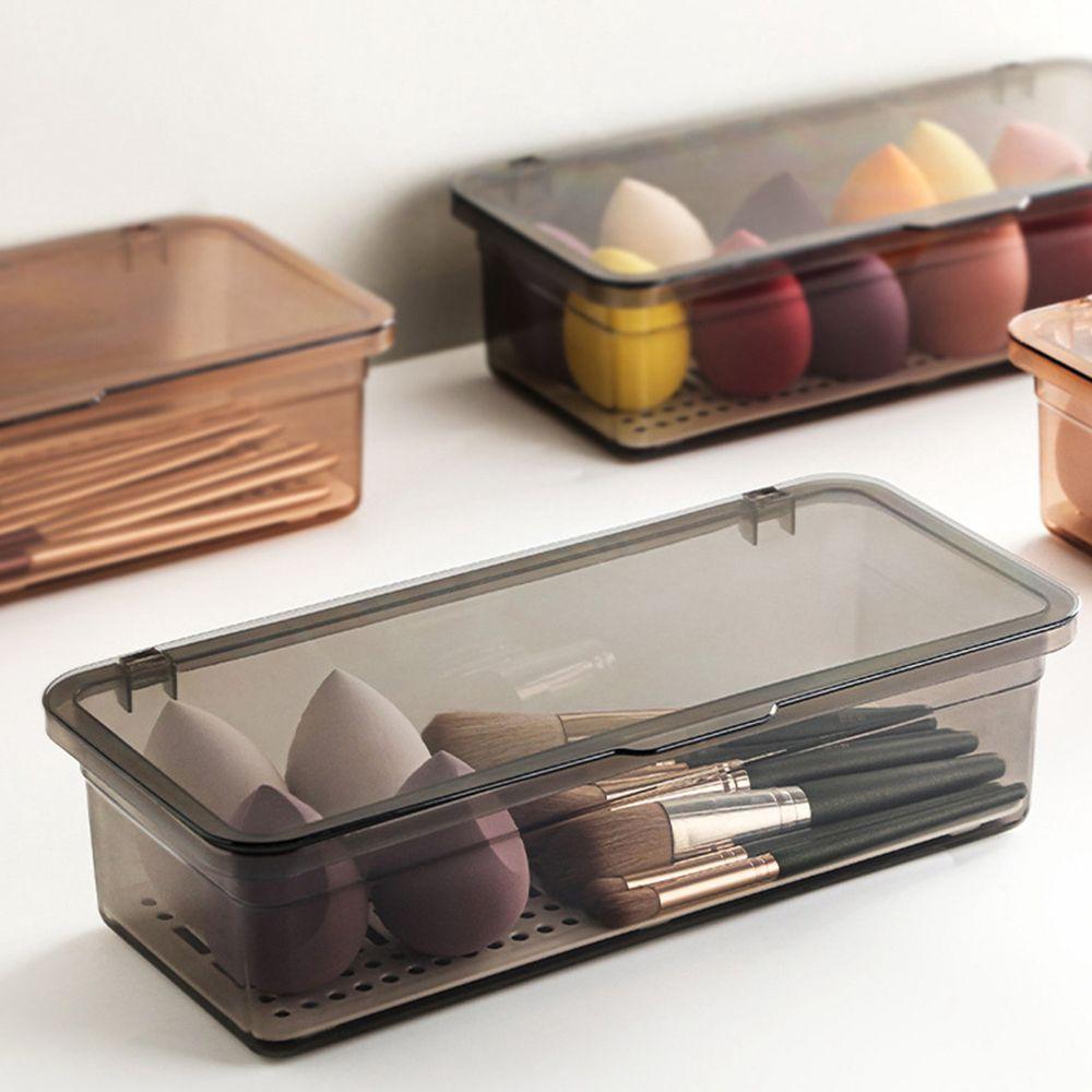 and Drainer Spoon Fork Tray Cutlery Storage Box Tableware Organizer Cosmetic Make-up Brush Holder