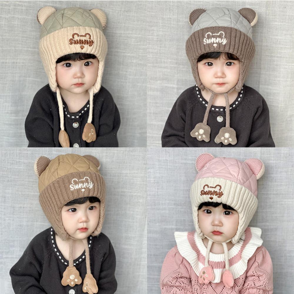 Wind Resistant Toddler Hat Thick Baby Winter Cap Comfort Baby Ear Hat Baby