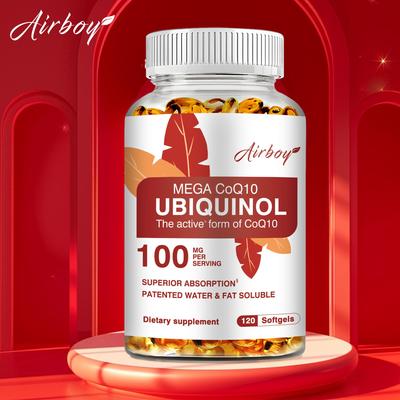 Medium-chain Triglyceride Oil Capsules, Containing Panthenol and Coenzyme Q10 Extract, 100 Mg, Suitable for Adults.