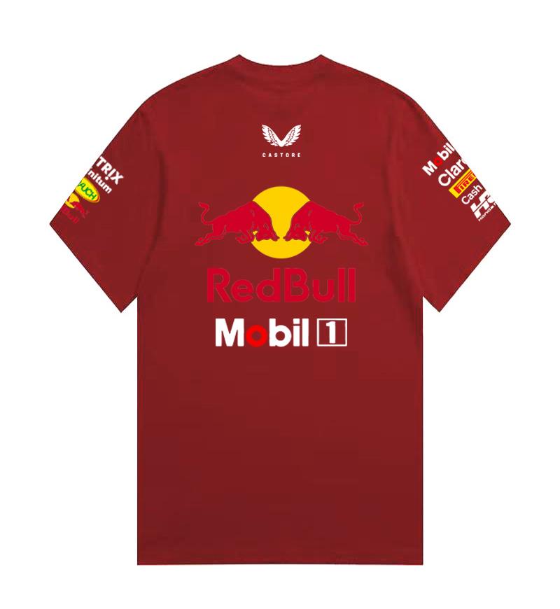 Καλοκαίρι 2026 Φόρμα Αγώνων F1 Red Bull Vestapan Ομάδα Στολή T-shirt Κοντομάνικο T-shirt Στρογγυλή Λαιμόκοψη