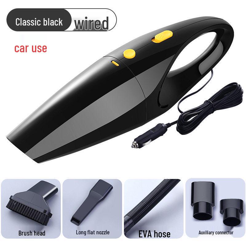 Мощный беспроводной ручной автомобильный пылесос с мощностью всасывания 13000 Па