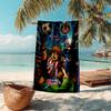 1pc Football Heroes Action Cartoon Quick Dry Microfiber Bath Towel for Swimming Surfing Camping Unisex Holiday. SJT720176