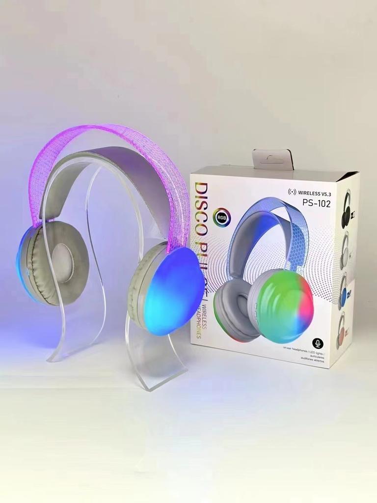 JYL TS Over-ear Gradient Glowing Adaptive Bluetooth Headphones