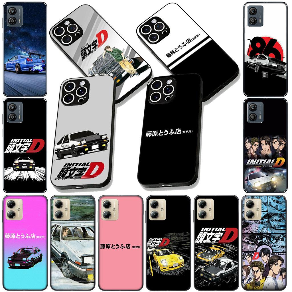 Phone Cover for Motorola Moto Edge 50 30 Fusion 40 NEO Ultra Pro E14 G20 E15 G35 G84 G13 G53 Case Initial D Tofu Shop AE86
