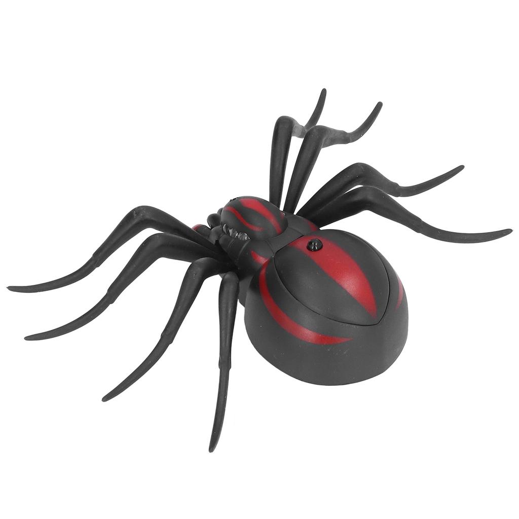 Remote Control Spider Lifelike Action High Simulation Easy Control Remote Spider for Halloween Christmas