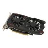 Dual Fan Graphics Card 4GB GDDR5 128bit Rapid Cooling Low Noise Video Game Graphics Card Chip for Desktop PC GTX1050Ti