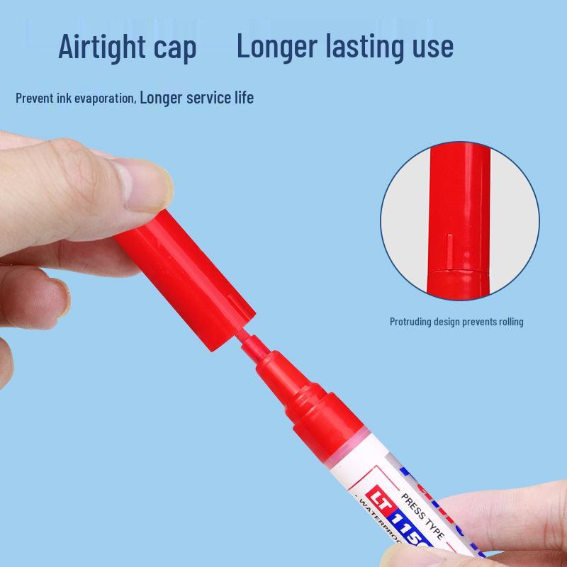 Letu Eco-Friendly Soft-tip Paint Pen Set - DIY Hand-painted, Graffiti, Colored, Waterproof, and Fade-resistant.