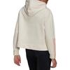 Adidas Essentials 3-Stripes Sweatshirt Hoodie Women Tops White H10238