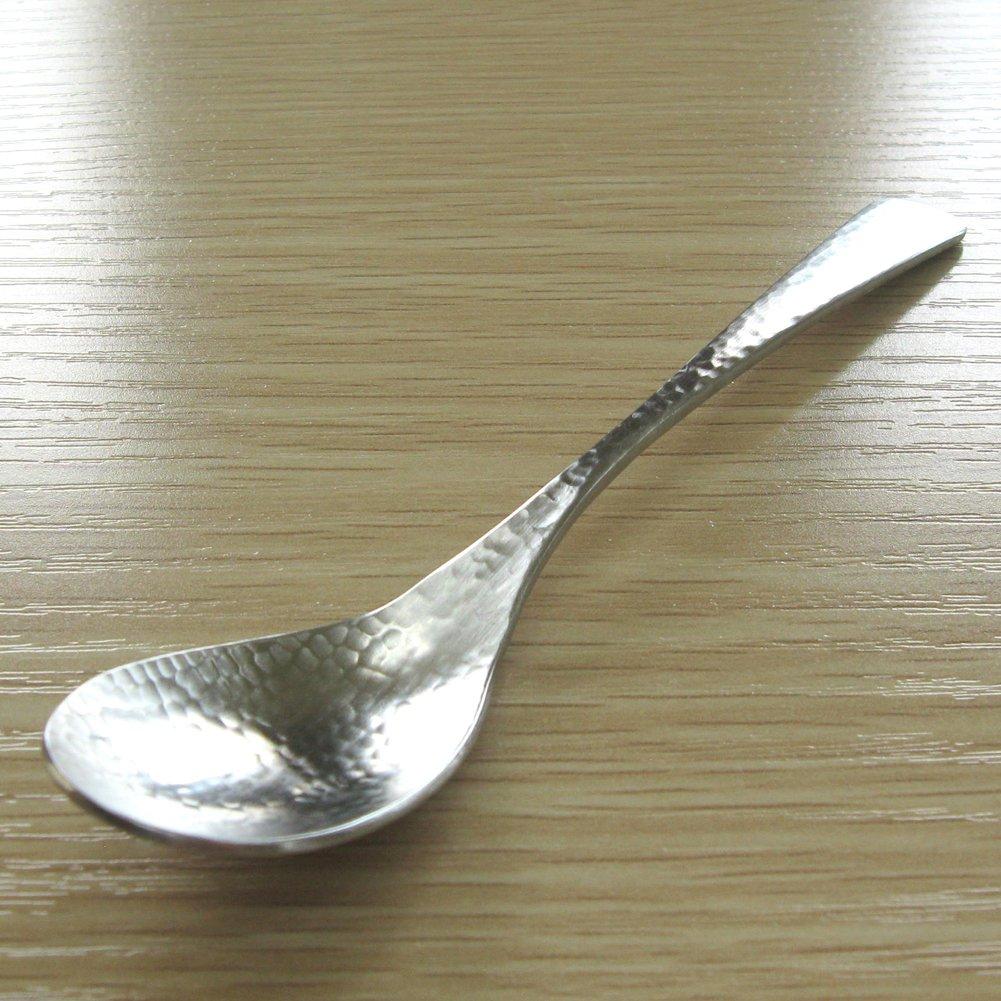 Nagao Style Dinner Cutlery 10 Stainless Made in Japan Japanese-Western Set, Pieces, Knife, Spoon, Fork, 18/8 Steel, Hammered,