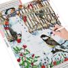 Pictură cu diamant pătrat complet Broderie cu diamant de Crăciun Pasăre Animal Mozaic Vanzare Kit de artizanat de iarnă Cadou lucrat manual