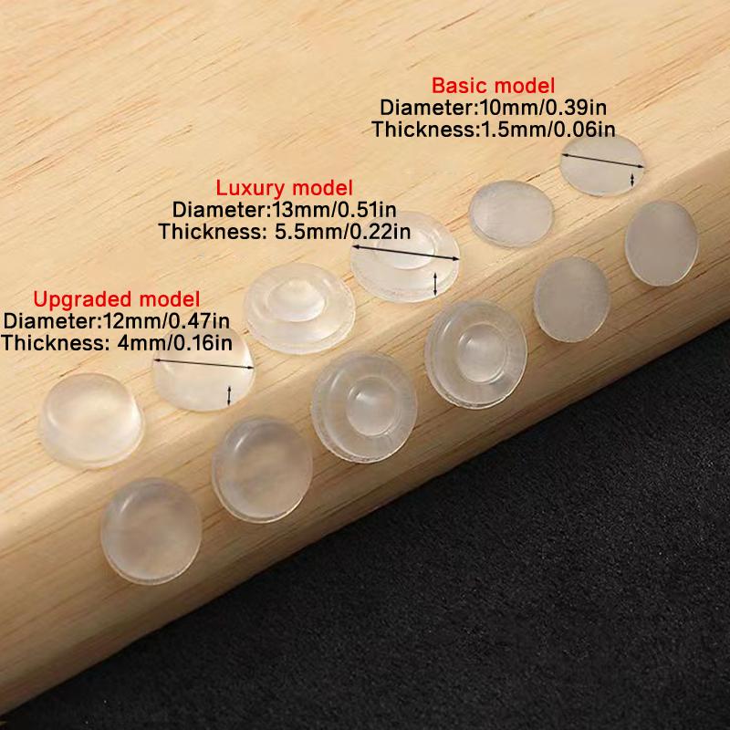 Transparent Silicone Collision-Proof Granular Wardrobe Door Anti-Collision Pad Mute Paste Buffer Anti-Sliding Anti-Glue Granules