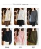 Heart Embroidery Pure Wool Round Neck Pullover Sweater - Autumn/Winter Collection