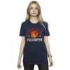 Netflix Womens/Ladies Stranger Things Hawkins Halloween Cotton Boyfriend T-Shirt