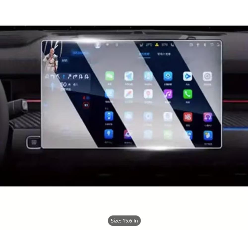 Car Tempered Glass Protective Film For Jetour Dashing -23 Auto GPS Navigation Screen Protector Display Interior Accessories