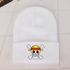 Janpanese Anime Winter Hats for Unisex Luffy New Beanies Knitted Hat Autumn Female Beanie Caps Warmer Bonnet Ladies Casual Cap