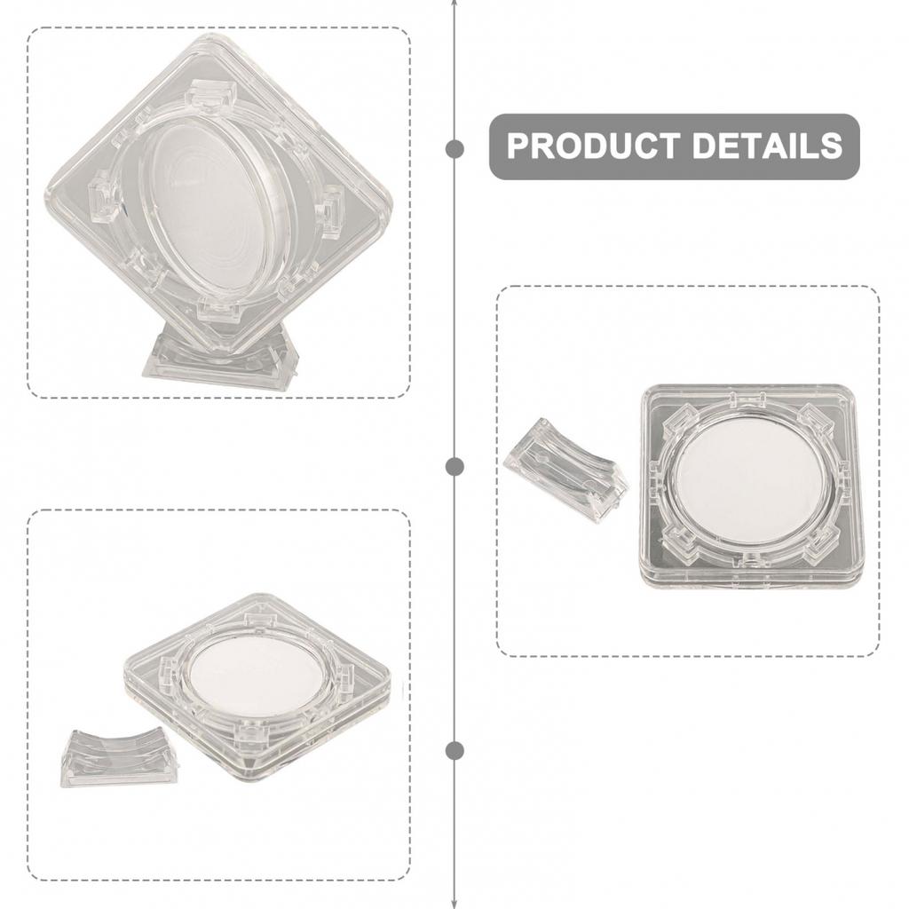 Coins Collection Swivel Bracket Product Name Coins Protective Box Quick Storage