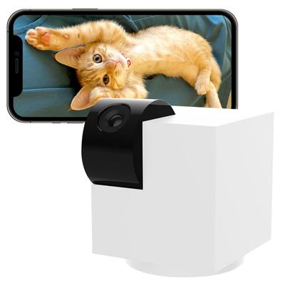 Edison Smart Surveillance Camera CUBE with Amazon Compact Smart Baby Pet Security Surveillance Network Indoor (White) [Compatible Alexa] Wi-Fi Camera,