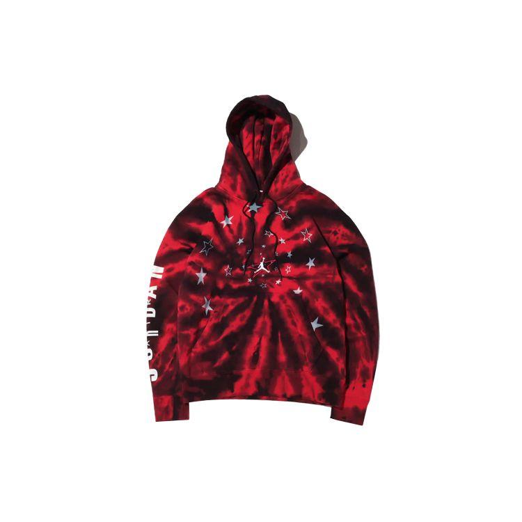 

Jordan Men s Legacy AJ6 Tie-Dye Fleece Pullover Hoodie Red DD5226-010 XXXL