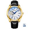 CHENXI Men's Fully Automatic Skeleton Mechanical Watch Water-Resistant Stainless Steel Stylish Mechanical Watch Watches for Man