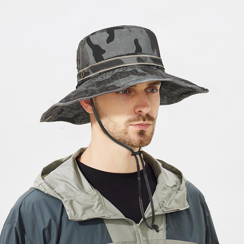 Four Seasons Outdoor Camouflage Fisherman Hat Sunshade Sports Hat