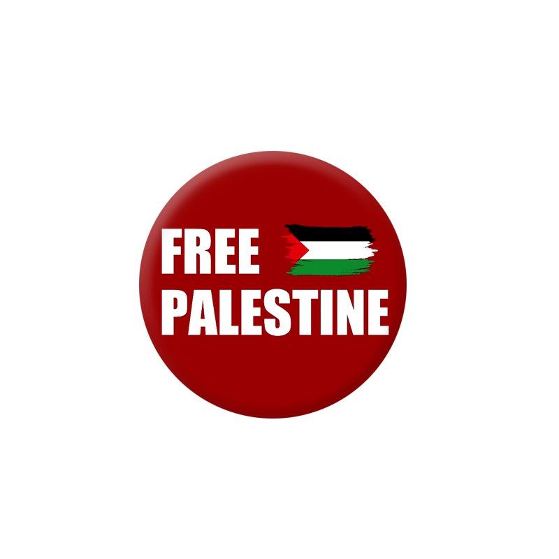 Palestine Flag Emblem Badge Hot Selling Iron Cross-border On