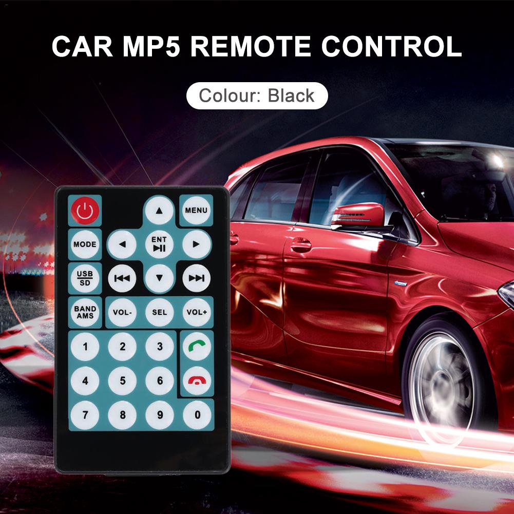 Car MP3 MP5 Intelligent Remote Control Simple Convenient Copy Operation 27 Keys ABS Material Car Accessories