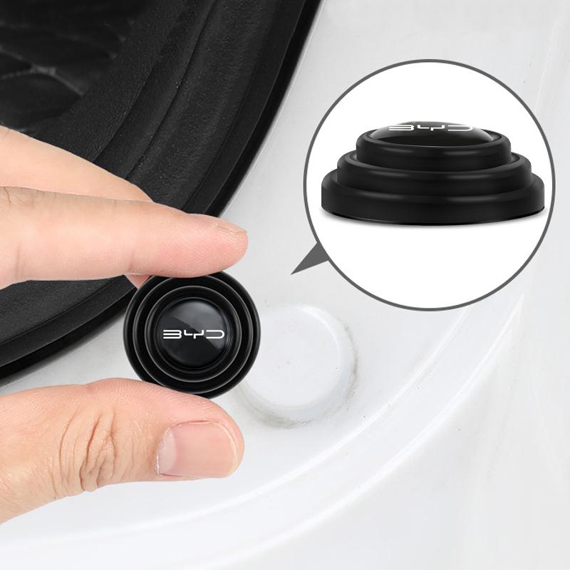 4Pcs Car Door Anti-shock Pad Anti-noise Buffer Gasket Auto Interior For BYD E6 Tang Qing Yuan I3 S7 G3 M6 E5 E2 Dmi 2din G6 Qin