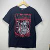 T-shirt Vintage Misfits Crâne Y2K Rare Groupe Punk Graphique Noir