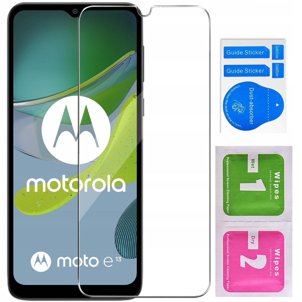 Case for Motorola Moto E13 Slide ARMOR RING REINFORCED BACK CASE + GLASS