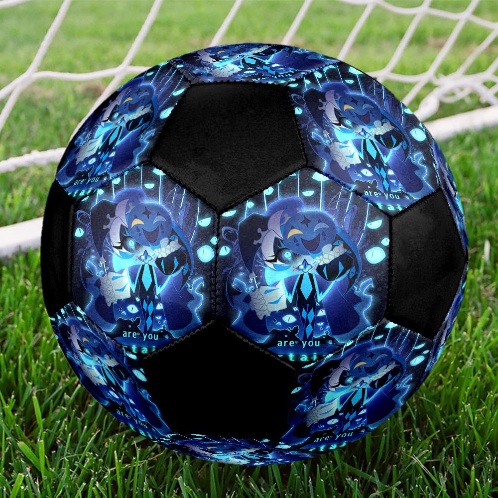 Shadow Milk Cookie Indoor Soccer Ball Colorful Machine Stitched PVC Size 5 Team Training Competition Ready Durable High-Bounce Cool Sports Gift