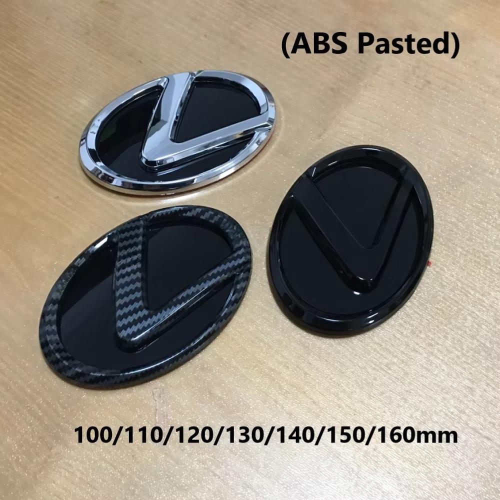 10-16cm Front Grille Rear Trunk Emblem Badge Sticker for Lexus RX NX ES IS GS GX LX LS CT UX etc Replacement Logo Decal ADT1