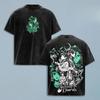 Anime The Apothecary Diaries Maomao Jinshi Print Tshirt Men Women Summer T-shirts Washed Cotton T Shirt Harajuku Unisex Clothing