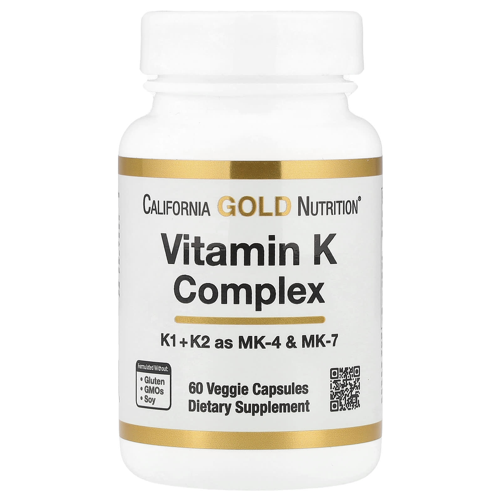 

Vitamin K Complex, Veggie Capsules 60